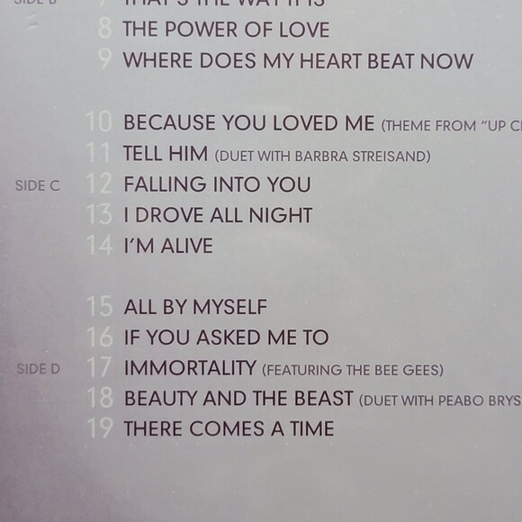 VINYL Celine Dion: My Love Essential Collection - 2LP SEALED - Picture 5 of 5